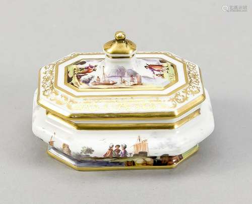 Cover box, Meissen,