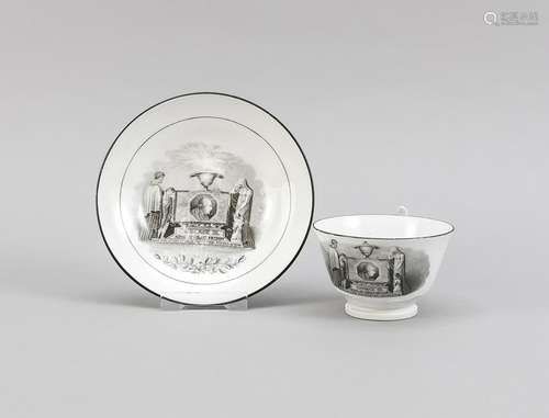 Cup with saucer, Eng