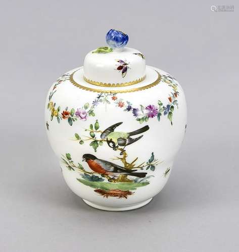 Tea tin, Meissen, 20