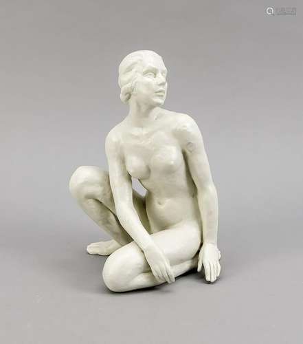 Sitting Nude, Schaub