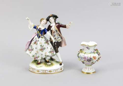 Small vase, Meissen,