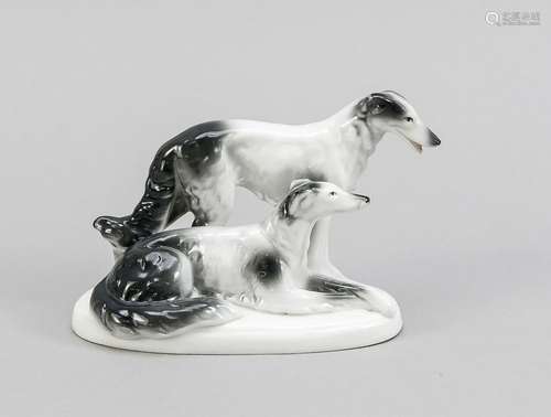 Borzoi Couple, Carl