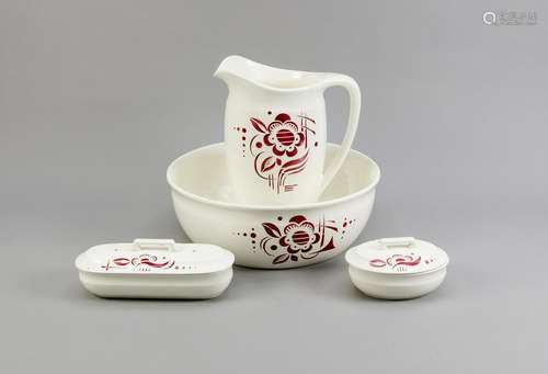 Art Nouveau wash set