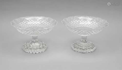 A pair of round bowl