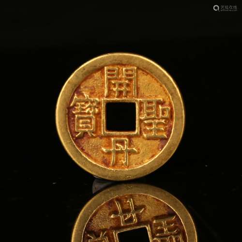 CHINESE PUR GOLD COIN