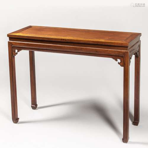 MING DYNASTY-STYLE RECTANGULAR WOOD TABLE
