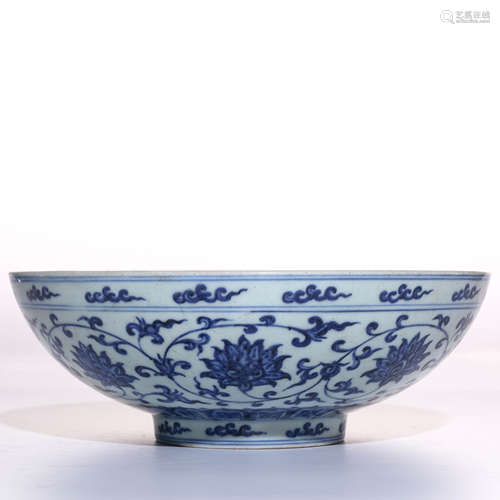 A Chinese Blue and White Porcelain Bowl