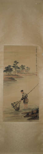 A Chinese Painting, Guan Shanyue Mark