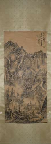 A Chinese Painting, Shi Tao Mark