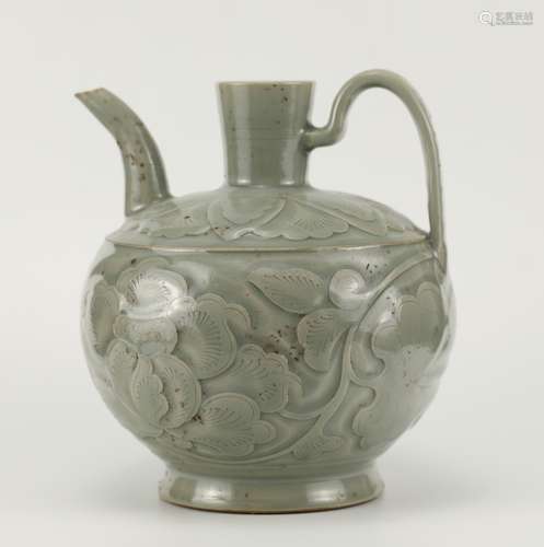 CHINESE YAOZHOU CELADON GLAZE WATER POT