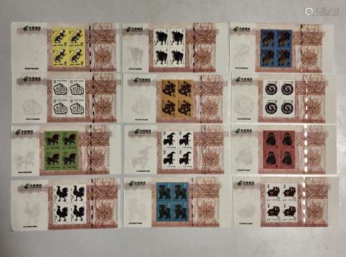 CHINESE ASSORTMENT OF STAMPS