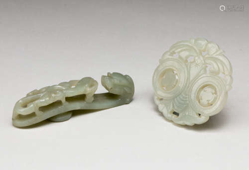 Set Of 19th Chinese Antique Jade Pendant