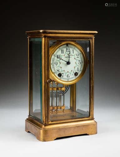 1900's Antique Bronze Seth Thomas Mantle Clock