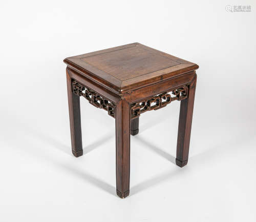 19th Chinese Antique Rosewood Short Table