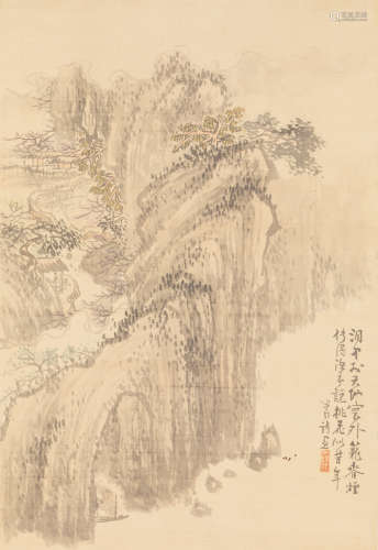 1817-1878 Japanese Antique Maeda Handen Painting