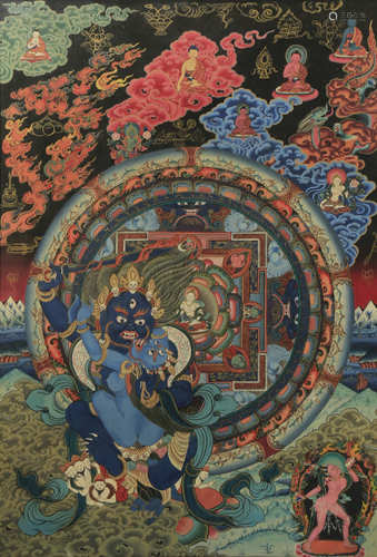 A TIBETAN THANGKA