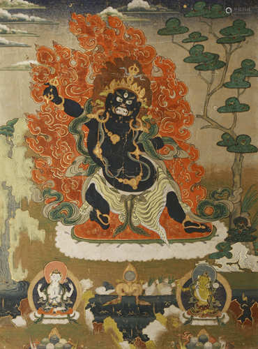 A TIBETAN THANGKA