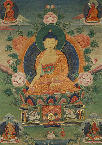 A TIBETAN THANGKA