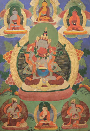 A TIBETAN THANGKA