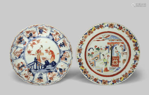 TWO CHINESE PLATES