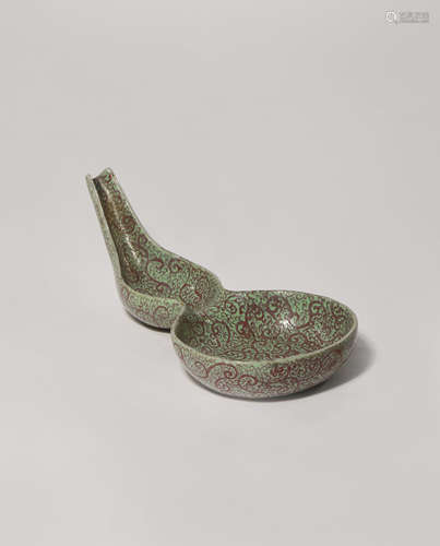 A CHINESE GOURD-SHAPED POURING VESSEL