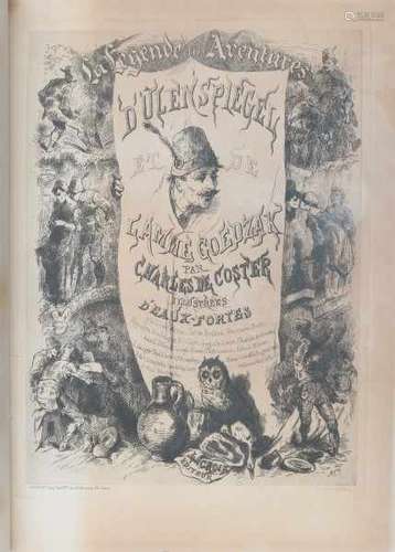 Charles de Coster - La légende et les aventures héroiques, joyeuses et glorieuses d'Ulenspiegel et