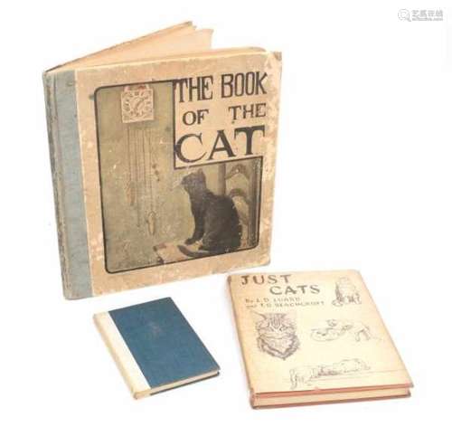 The Book of the Cat. London, z.j. [ca. 1900]. - And two other books on cats. (3x)- - -29.00 %