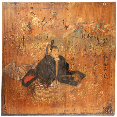 SIX JAPANESE VOTIVE PAINTINGS