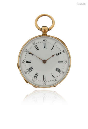 A lady's 18ct gold fob watch by Vacheron & Constantin