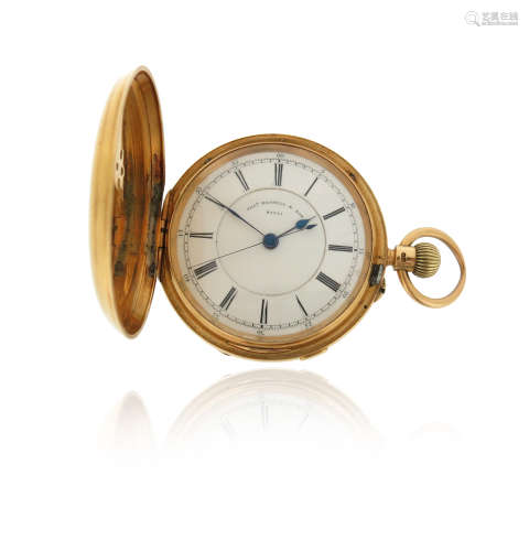 A gentleman's 18ct gold pocket watch by Thomas Russell & Son