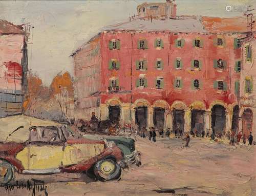 Estelle JUSTE (1894 1962) \nNICE, PLACE MASSENA, 19…