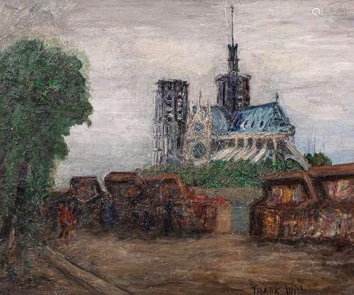 FRANK WILL (1900 1950) \nLES QUAIS PRÈS DE NOTRE DA…