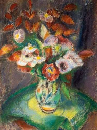 Alfred DUNET (1889 1939) \nBOUQUET DE FLEURS \nPaste…