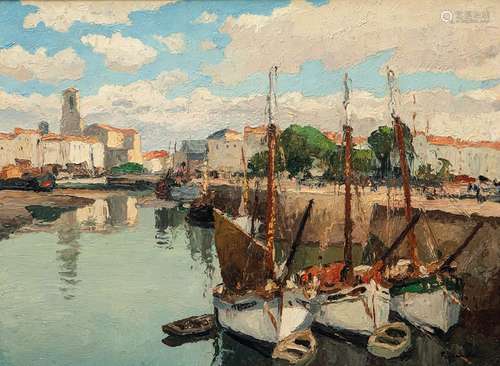 Gaston BALANDE (1880 1971) \nLA ROCHELLE LE VIEUX P…