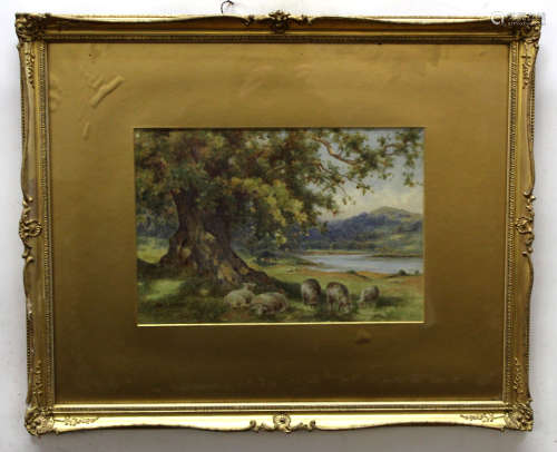 William R Hoyles, signed watercolour, 