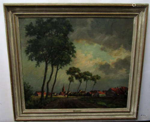 Jos van Belleghem, signed, oil on canvas, 