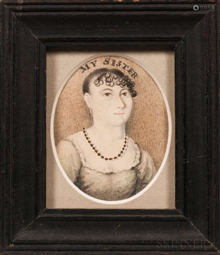 Possibly Zedekiah Belknap (Massachusetts, 1781-1858) My Sister