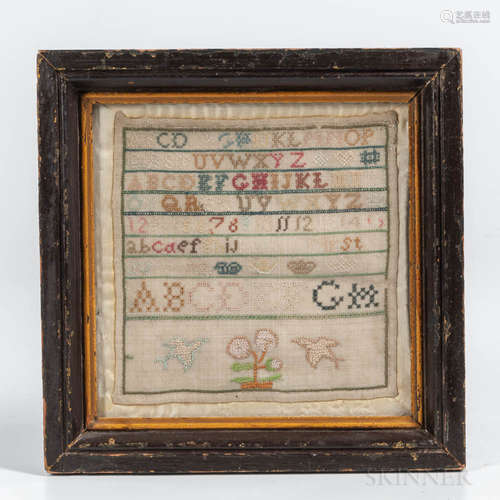 Small Needlework Sampler