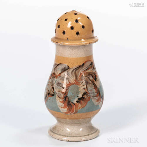 Slip-decorated Pepper Pot