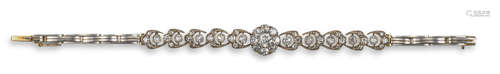 A Victorian diamond-set bracelet