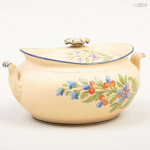 Wedgwood Caneware Sugar Bowl and Cover