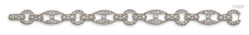 A diamond bracelet