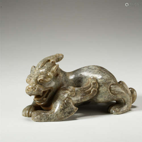 CHINESE ANCIENT JADE BEAST