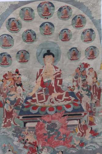 A Tibetan Thangka