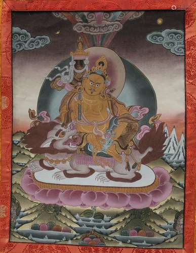 A Tibetan Thangka