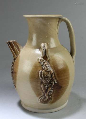A Pottery Ewer