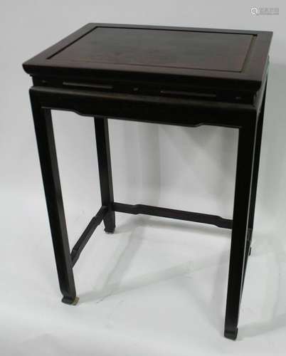 Chinese Wood Corner Table