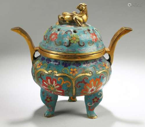 Chinese Cloisonne Censer