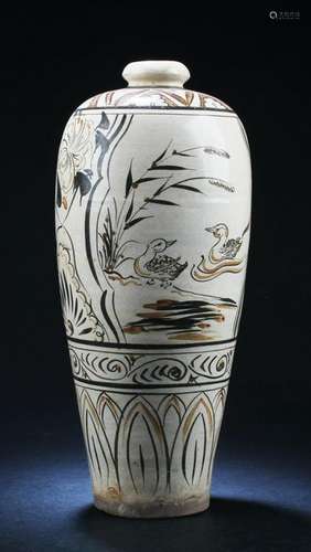 Chinese Cizhou Yao Porcelain Vase