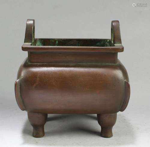 Antique Chinese Bronze Censer